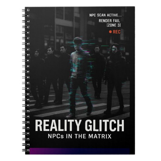 リアリティグ描写リッチ – 失敗[ゾーン3] ノートブック (正面)