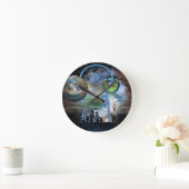 リアリティシフター ラウンド壁時計 (ホーム)