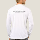 リアリティショーTシャツ トライブレンドＴシャツ (背面)