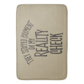 リアリティチェック バスマット (正面縦)