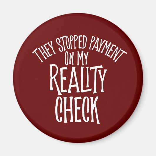 リアリティチェック マグネット (正面)