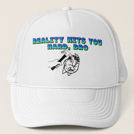 リアリティヒットユー懸命ブロ キャップ (正面)