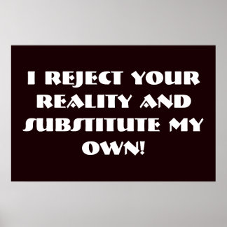 リアリティポスター ポスター