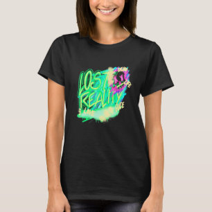 リアリティ失ったレイヴEDMハウスミュージックテクノミュージックフェス Tシャツ