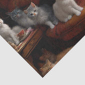 リアルお洒落ママキャット&子猫 薄葉紙 (詳細)