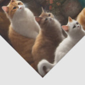 リアルお洒落ママキャット&子猫 薄葉紙 (詳細)