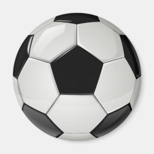 リアルでカッコいいサッカーボール マグネット