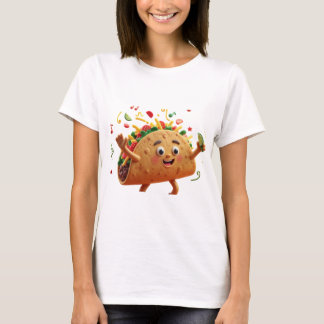 リアルでキュートな粘土の世界: かわいい食べ物の3Dアート Tシャツ