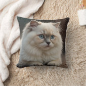 リアルで可愛いキャットクッション クッション (ブランケット)