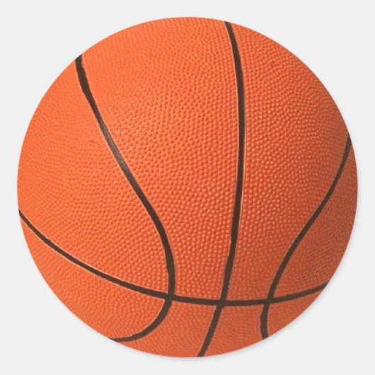 リアルとバスケッカッコいいトル ラウンドシール (正面)