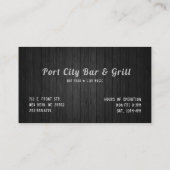 リアルなシェフのナイフ 名刺 (裏面)