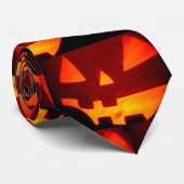 リアルなジャック・O・ランタン ネクタイ (ロール)