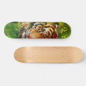 リアルなジャングルタイガー – タイガースケートボード スケートボード (横)