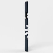 リアルなデイジーモノグラム Case-Mate iPhoneケース (裏面/右)