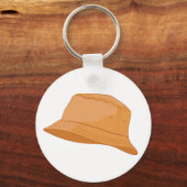 リアルなバケットハット キーホルダー (正面)