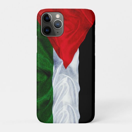 リアルなパレスチナの旗 Case-Mate iPhoneケース (裏)