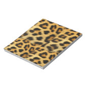 リアルなヒョウの毛皮のプリントアクセサリー – トレンディー ノートパッド (回転)