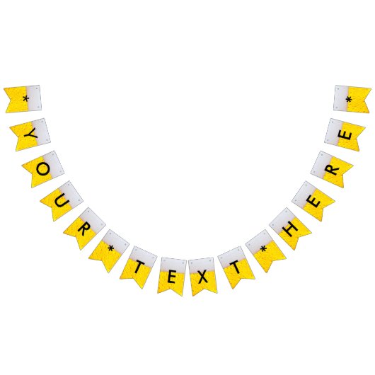 リアルなビール バンティングフラッグ (全)