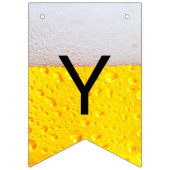 リアルなビール バンティングフラッグ (第2の旗)