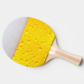 リアルなビール 卓球ラケット (横)