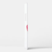 リアルなピンクの唇、孤立したキス Case-Mate iPhoneケース (裏面 / 右)