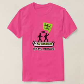 リアルなブロガーインフルエンサー ブラックピンク ユニセックス Tシャツ