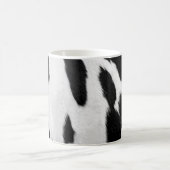 リアルなホルスタイン牛の隠し外観 コーヒーマグカップ (中央)