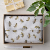 リアルなミツバチのラップまたはデコページティッシュペーパー 薄葉紙 (ギフト)