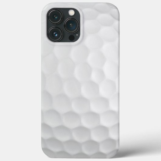 リアルな外観のゴルフボールのディンプルテクスチャパターン Case-Mate iPhoneケース (裏面)