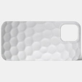 リアルな外観のゴルフボールのディンプルテクスチャパターン Case-Mate iPhoneケース (裏面 (横))