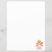 リアルな女性が焼く チラシ (正面)