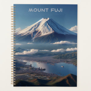 リアルな富士山の風景 日本旅行 プランナー手帳