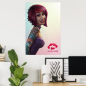 リアルな愛人ミッシー ポスター (ホームオフィス)