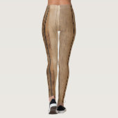 リアルな木製フローリングレギンス レギンス (裏面)