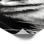 リアルな犬の大人の色 ポスター (角)