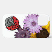 リアルな花で絡まったラディバグ Case-Mate iPhoneケース (裏面 (横))