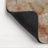 リアルな茶色フェイクの大理石模様 マウスパッド (コーナー)