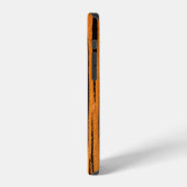 リアルな虎の皮膚の質感 iPhoneケース (左側面)
