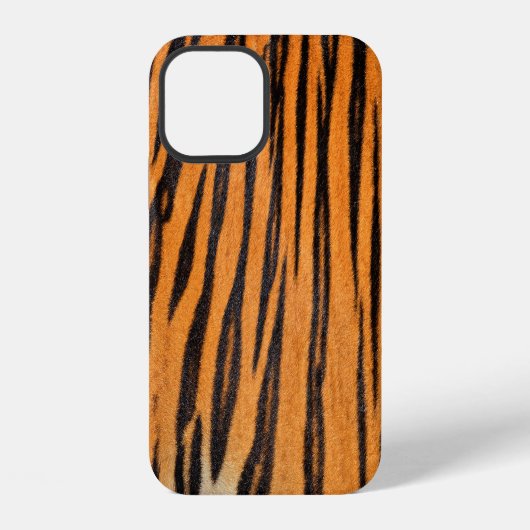 リアルな虎の皮膚の質感 iPhoneケース (裏面)