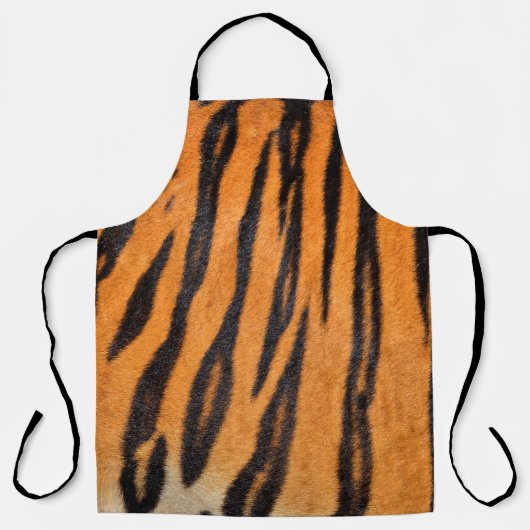 リアルな虎の肌のテクスチャ。 エプロン (正面)