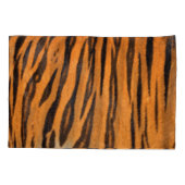 リアルな虎の肌のテクスチャ。 枕カバー (裏面)