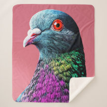 リアルな鳩の肖像画: 華麗なる鳩のマジェスティ