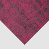 リアルな麻布の素朴なシンプルなマゼンタ バーガンディ 薄葉紙 (詳細)