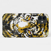 リアルなTiger iPhoneケース – タイガーヘッドスケッチ Case-Mate iPhoneケース (裏面(横))