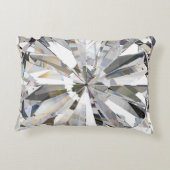 リアルひし形: 3Dクローズアップ アクセントクッション (裏面)