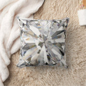 リアルひし形: 3Dクローズアップ クッション (ブランケット)