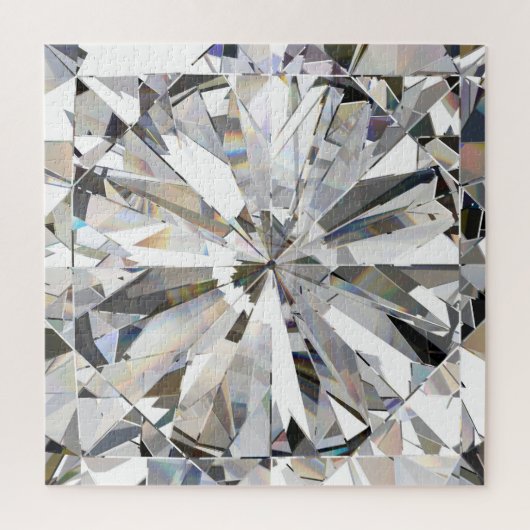 リアルひし形： 3Dクローズアップ ジグソーパズル (縦)