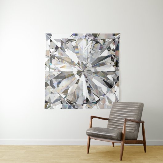 リアルひし形: 3Dクローズアップ タペストリー (インサイチュ)