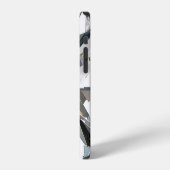 リアルひし形: 3Dクローズアップ iPhoneケース (左側面)
