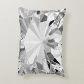 リアルひし形: 3Dテクスチャのクローズアップ アクセントクッション (裏面(縦))